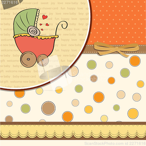 Image of baby announcement card