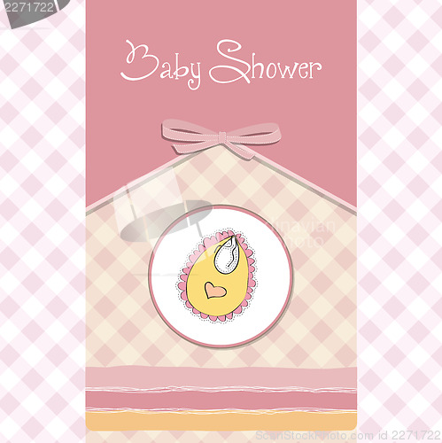 Image of new baby announcement card