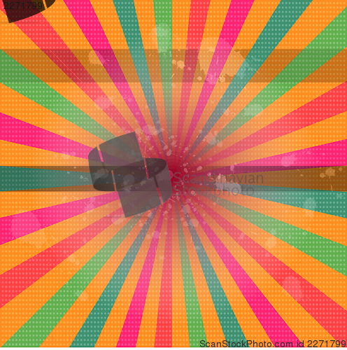 Image of retro background