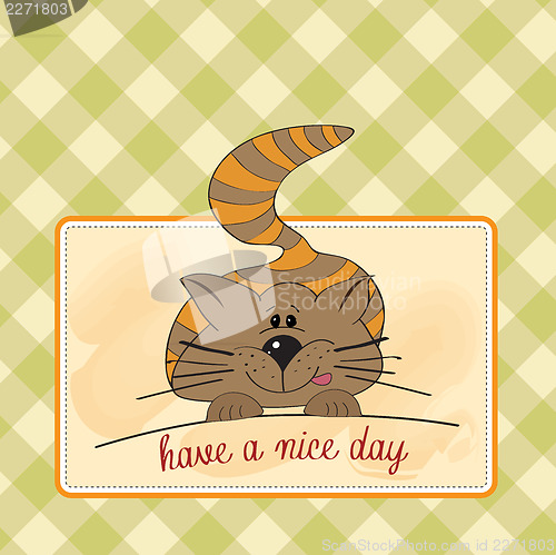 Image of kitty wishes you a nice day