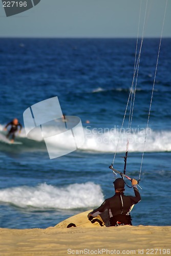 Image of Kite-surfing