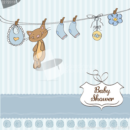 Image of Baby shower invitation card