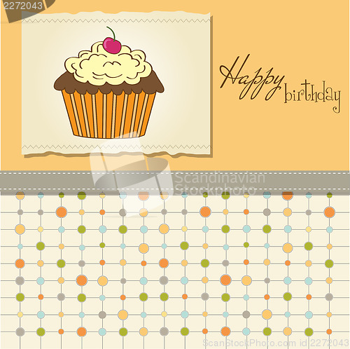 Image of Birthday cupcake