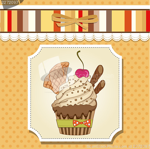 Image of Birthday cupcake