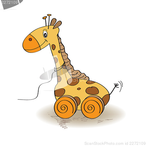 Image of Cute Giraffe Toy