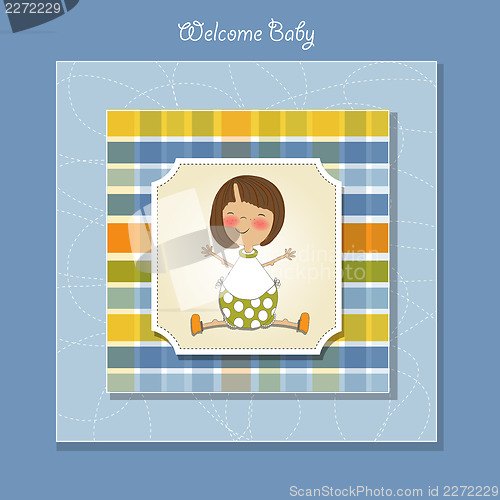 Image of welcome little girl