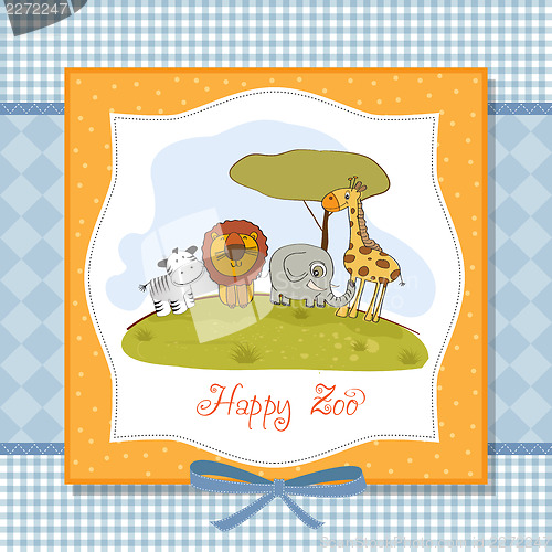 Image of happy zoo