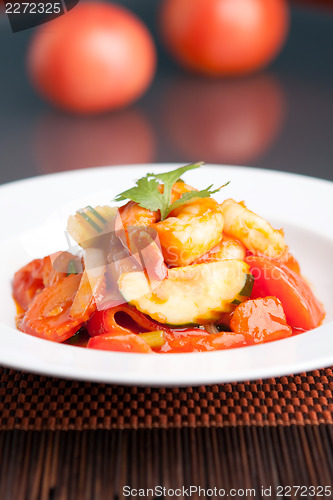 Image of Sweet and Sour Shrimp Plate