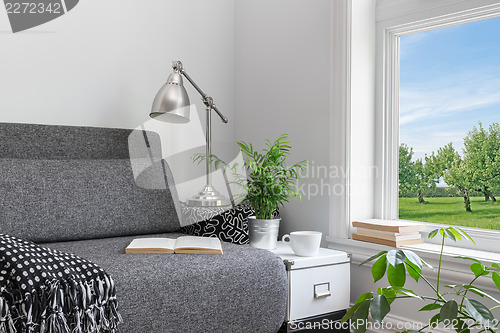 Image of Room with modern decor and beautiful view