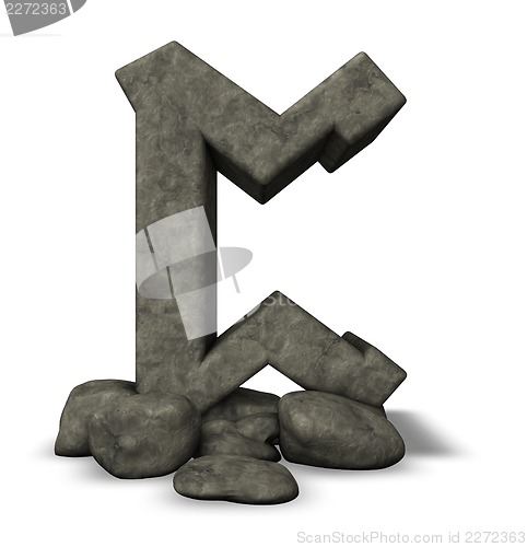 Image of stone rune