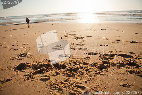 Image of Beach at sunset