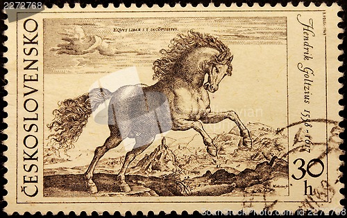 Image of Goltzius Engraving Stamp