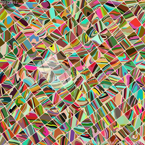 Image of Small tiles texture in different shades. EPS 8