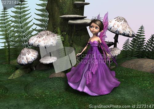 Image of Fairy in Woodland