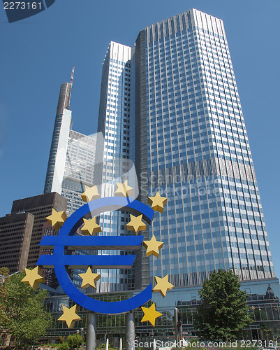 Image of European Central Bank in Frankfurt