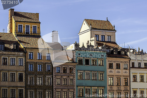 Image of Warsaw Old Town.