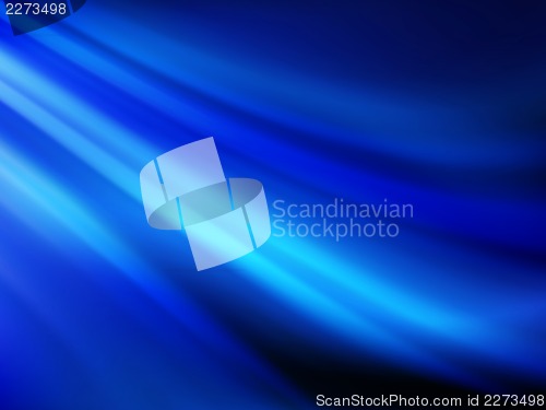 Image of Abstract blue wave or smoke texture. EPS 10