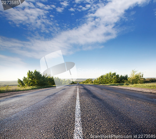 Image of asphalt road