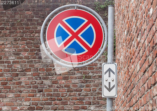 Image of No parking sign