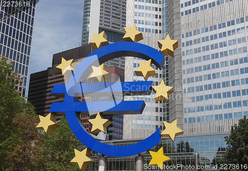 Image of European Central Bank in Frankfurt