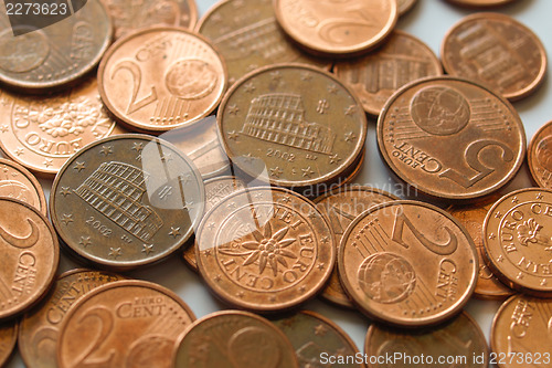 Image of Euro coins
