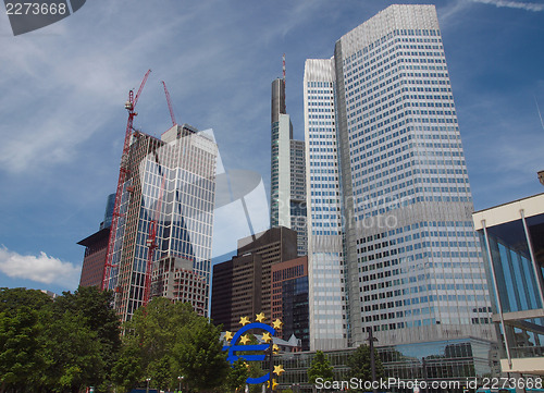 Image of European Central Bank in Frankfurt