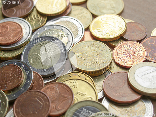 Image of Euro coins