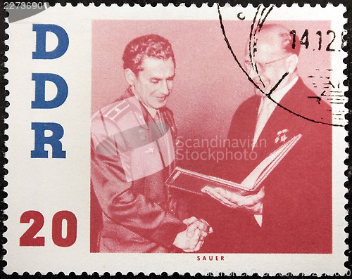 Image of Titov and Ulbricht Stamp