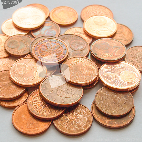 Image of Euro coins