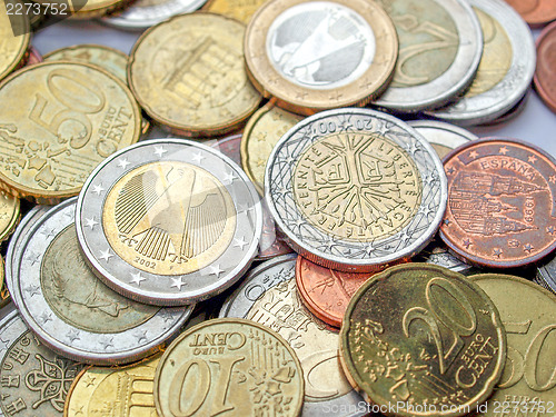 Image of Euro coins