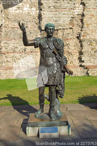 Image of Emperor Trajan Statue