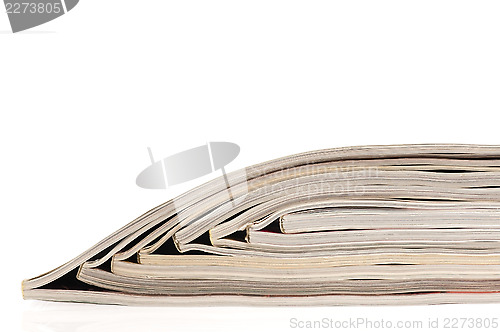 Image of stack of magazines