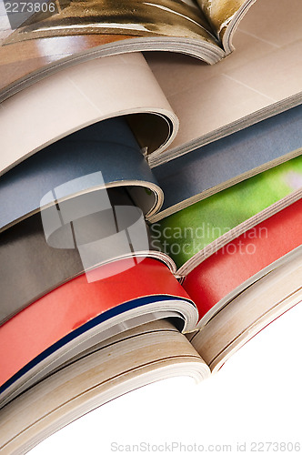 Image of stack of magazines