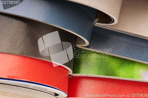 Image of stack of magazines