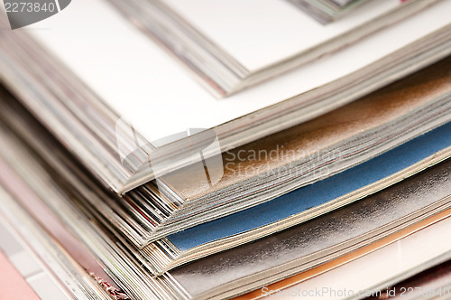 Image of stack of magazines