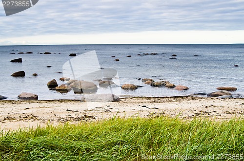 Image of Stones on coast of Baltic sea