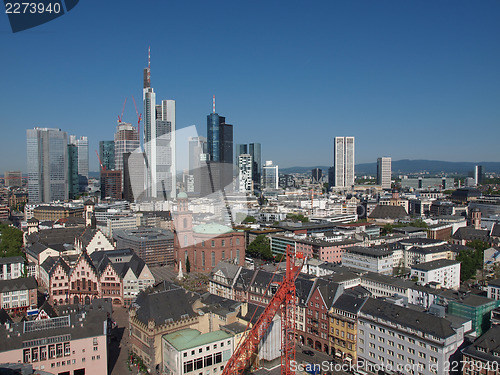 Image of Aerial view of Frankfurt