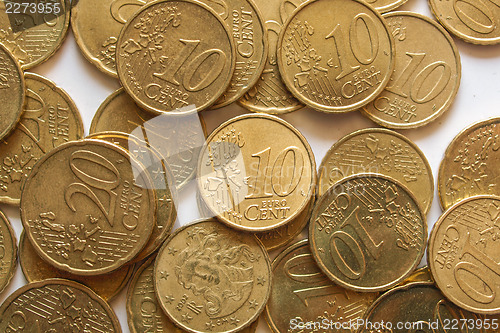 Image of Euro coins
