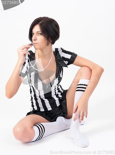 Image of Sexy Soccer Referee