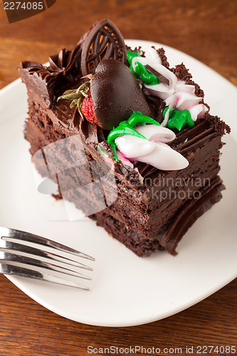 Image of Chocolate Cake Slice