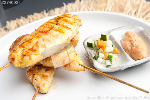 Image of Grilled Chicken Satay