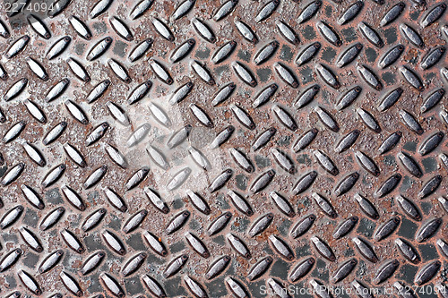 Image of Real Steel Diamond Plate Texture