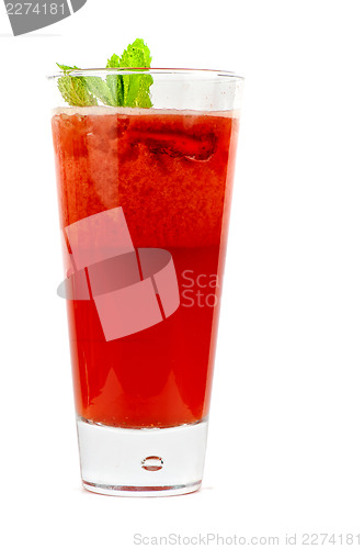 Image of strawberry cold tea