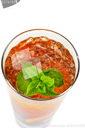 Image of fresh cold tea