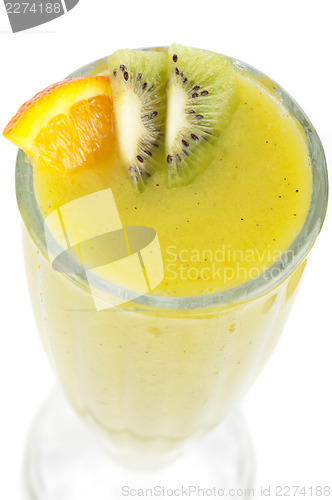Image of kiwi and passionfruit cocktail