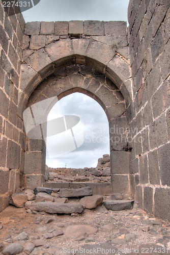 Image of Belvoir castle ruins in Galilee