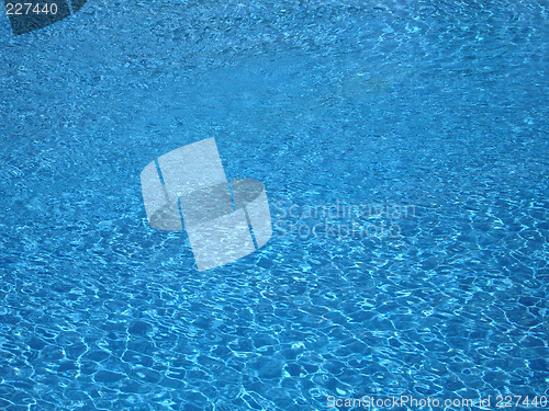 Image of Clear blue water