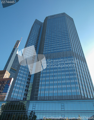 Image of European Central Bank in Frankfurt