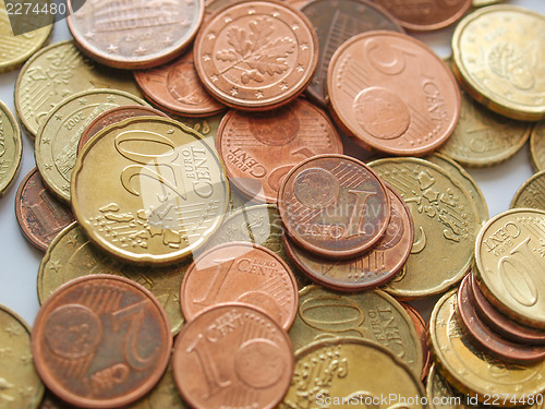 Image of Euro coins