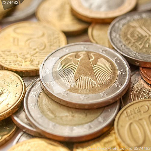 Image of Euro coins